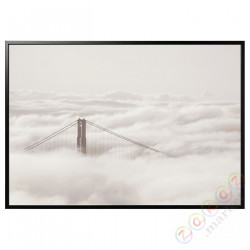 ⭐BJORKSTA⭐Картина в рамке, most i chmury/черный, 200x140 cm⭐ИКЕА-19508937