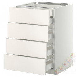 ⭐METOD / MAXIMERA⭐Бывший 4 пт/2n/3śr шу, белый/Веддинге белый, 60x60 cm⭐ИКЕА-09915903