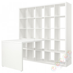 ⭐KALLAX⭐стол письменный, белый, 182x154x182 cm⭐ИКЕА-59513569