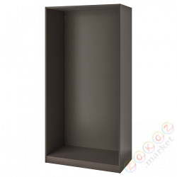 ⭐PAX⭐Каркас гардероба, темно-серый, 100x58x201 cm⭐ИКЕА-80509122