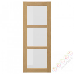 ⭐FORSBACKA⭐Дверь стаканане, дуб, 40x100 cm⭐ИКЕА-50565256