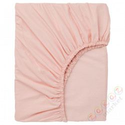 ⭐DVALA⭐Простыня на резинке на резинке, светло-розовый, 140x200 cm⭐ИКЕА-40357658