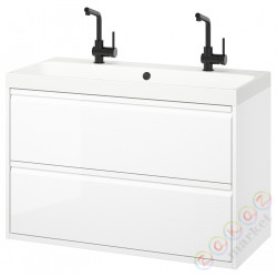 ⭐ANGSJON / BACKSJON⭐Sзаf umyw сящики/umyw/baterie, глянцевый белый, 100x48x69 cm⭐ИКЕА-09521312