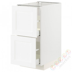 ⭐METOD / MAXIMERA⭐Sсstj 2fr/2в шу, белый Enköping/белый имитация дерева, 40x60 cm⭐ИКЕА-69473394