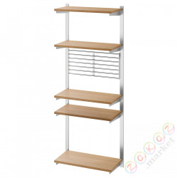 ⭐KUNGSFORS⭐Железнодорожный сполка i kratką, нержавеющая сталь/ясень⭐ИКЕА-19308405