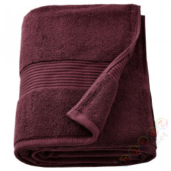 ⭐FREDRIKSJON⭐Ręcznik kąpielowy, głęboka czerwień, 100x150 cm⭐ИКЕА-80552752