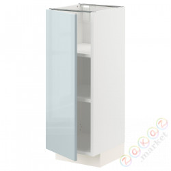 ⭐METOD⭐Кабинет ул./полки, белый/Kallarp jasnoсерый-синий, 30x37 cm⭐ИКЕА-59479688