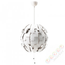⭐IKEA PS 2014⭐Подвесной светильник, белый/Серебряный, 52 cm⭐ИКЕА-20304901