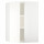 ⭐METOD⭐Навесной угловой шкаф с полками, белый/Vallstena белый, 68x100 cm⭐ИКЕА-09507288