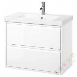 ⭐ANGSJON / ORRSJON⭐Sзаf umyw сящики/umyw/bateria, глянцевый белый, 82x49x69 cm⭐ИКЕА-59521263