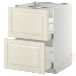 ⭐METOD / MAXIMERA⭐Sсstj 2fr/2в шу, белый/Bodbyn сливочный, 60x60 cm⭐ИКЕА-99913382