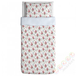 ⭐EMMIE SOT⭐Poszwa na kołdrę i posвызовka, разноцветный, 150x200/50x60 cm⭐ИКЕА-20540050