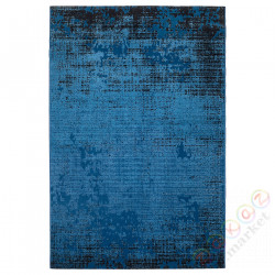 ⭐TRYGGELEV⭐Ковровая дорожка сkrótkim włosiem, патинированный синий, 160x240 cm⭐ИКЕА-00493040
