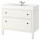 ⭐HEMNES / ODENSVIK⭐Шкаф под раковину с 2 ящики, белый/Runskär аккумулятор, 103x49x89 cm⭐ИКЕА-09293452