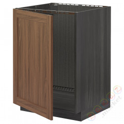 ⭐METOD⭐Шкаф под раковину, черныйEnköping/коричневый орех, 60x60 cm⭐ИКЕА-59476307