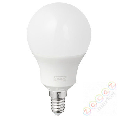 ⭐TRADFRI⭐Żarówka LED E14 470 люмен, smart беспроводной затемняемый/цветной и белый спектр мяч⭐ИКЕА-70439196
