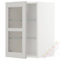 ⭐METOD⭐Шах половина/стакан Drz, белый/Lerhyttan светло-серый, 40x60 cm⭐ИКЕА-89461248