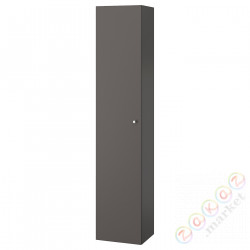 ⭐GODMORGON⭐Высокий шкаф, Gillburen темно-серый, 40x32x192 cm⭐ИКЕА-50481247