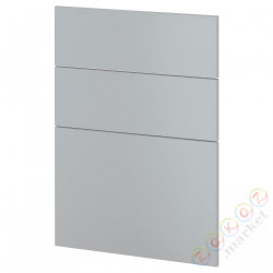 ⭐METOD⭐3 фасады посудомоечных машин, Veddinge Серый, 60 cm⭐ИКЕА-49449908