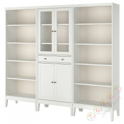 ⭐IDANAS⭐Книжный шкаф/стаканане дверь, белый, 244x39x211 cm⭐ИКЕА-79437273