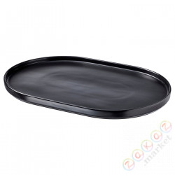 ⭐KROSAMOS⭐Блюдо, черный, 30x20x2 cm⭐ИКЕА-10531796