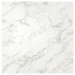 ⭐SIBBARP⭐настенная панель na тусклыйiar, белый intensywny efekt marmuru/ламинат, 1 m²x1.3 cm⭐ИКЕА-80570355