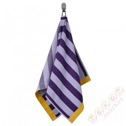 ⭐ENSKOTTMAL⭐Полотенце для рук, сирень/полосатый, 50x100 cm⭐ИКЕА-30546933