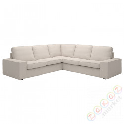 ⭐KIVIK⭐4-местный угловой диван, Tresund светло-бежевый⭐ИКЕА-89482854