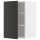 ⭐METOD⭐Навесной шкаф с полками, белый/Nickebo матантрацит, 40x60 cm⭐ИКЕА-79498841