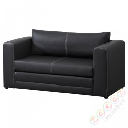 ⭐ASKEBY⭐Диван двухместный разложитьadана, черный⭐ИКЕА-70284203