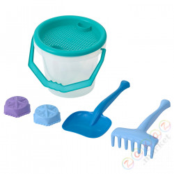 ⭐TALTRAST⭐Zabawki do piaskownicy, 6 шт.., синий/зеленый⭐ИКЕА-80566339
