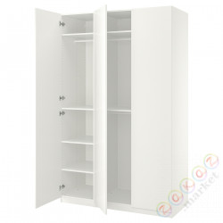 ⭐PAX / FORSAND⭐Комбинация шкафов, белый/белый, 150x60x236 cm⭐ИКЕА-99500697