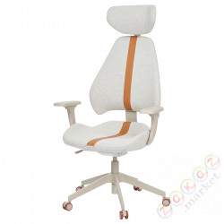 ⭐GRUPPSPEL⭐Стул gamingowe/офисыowe, Gunnared бежевый⭐ИКЕА-60507586