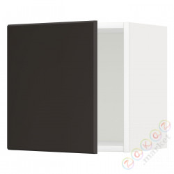 ⭐METOD⭐Навесной шкаф, белый/Кунгсбака антрацит, 40x40 cm⭐ИКЕА-69461433
